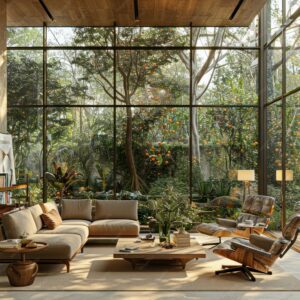 Modern insulated garden room in a Sheffield back garden
